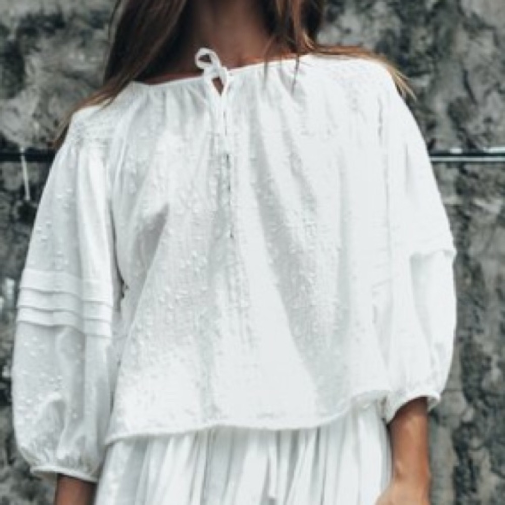 Innika Choo Oliver Daily Dot Smock Top